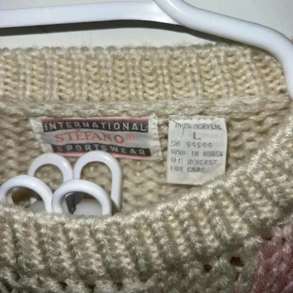 New vintage ski snow holiday sweater - Picture 7 of 10